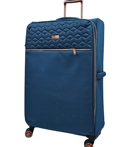 Bexley Large Soft Shell Suitcase in Teal