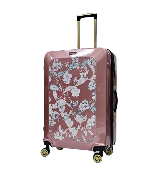 Canvey Large Hard Shell Suitcase in Pink