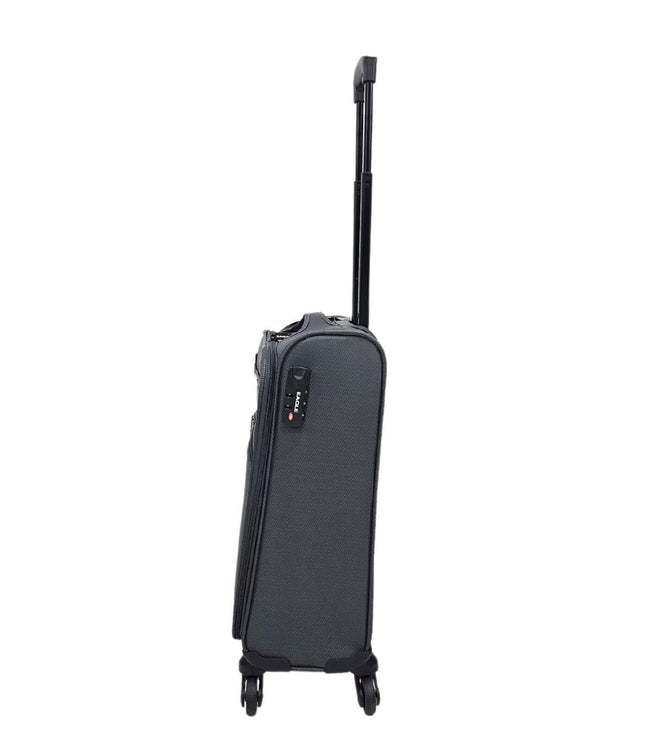 Ashford Cabin Soft Shell Suitcase in Grey