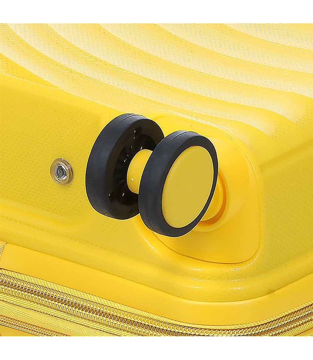 Balranald Large Hard Shell Suitcase in Yellow