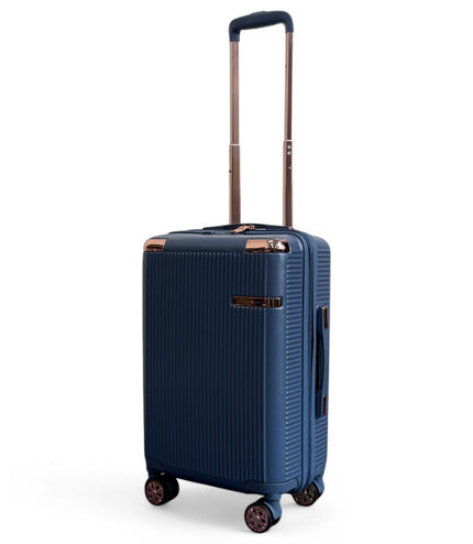 Cowra Cabin Hard Shell Suitcase in Navy Blue