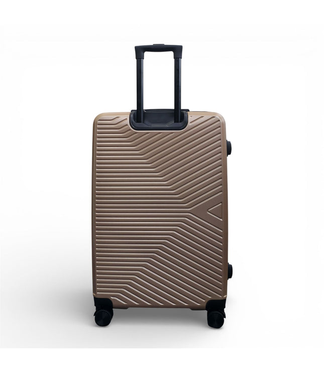 Junee Large Hard Shell Suitcase in Gold