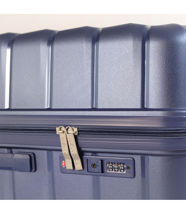 Forster Large Hard Shell TSA Suitcase in Blue