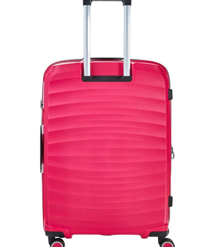 Alton Medium Hard Shell Suitcase in Pink