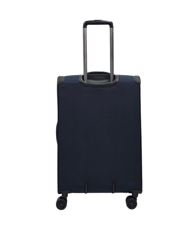 Bourne Medium Soft Shell Suitcase in Navy