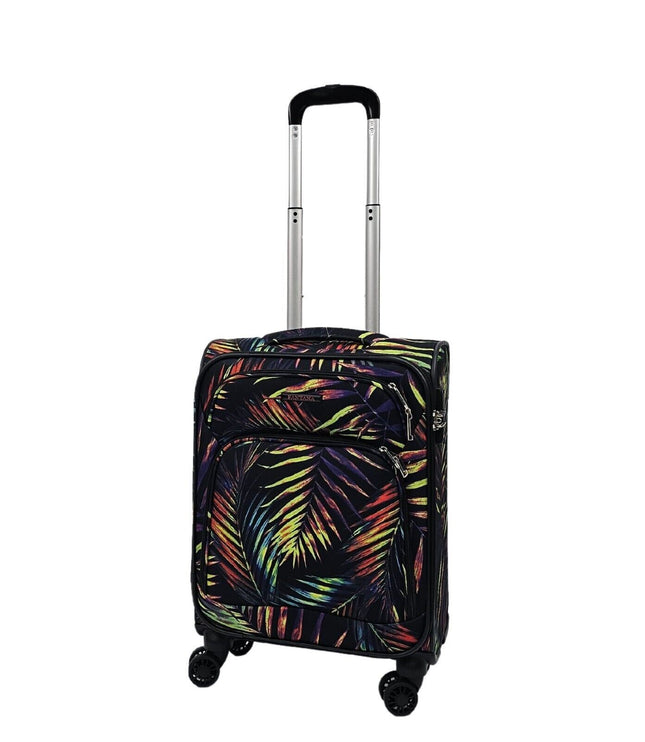 Ashbourne Cabin Soft Shell Suitcase in Leaf