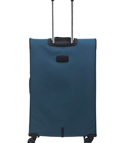 Corby Large Soft Shell Suitcase in Teal