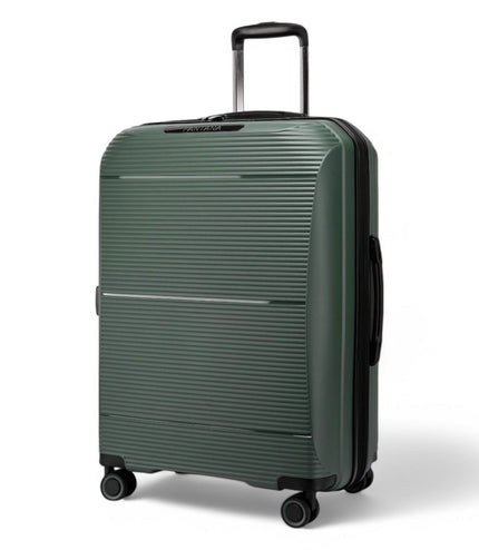 Abiko Large Hard Shell Suitcase in Olive