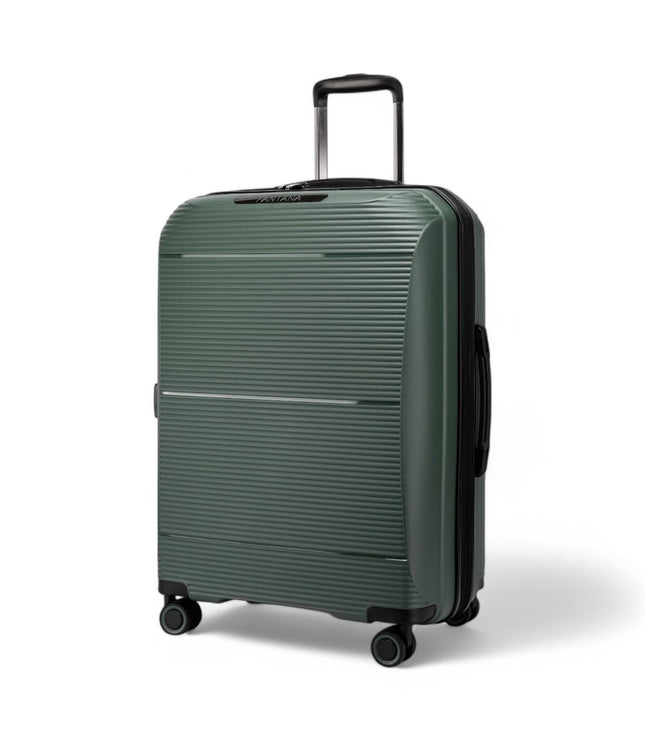 Abiko Large Hard Shell Suitcase in Olive