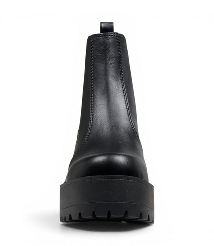 Windsormsith Women's Black Chunky Platform Chelsea Boots - Evolve