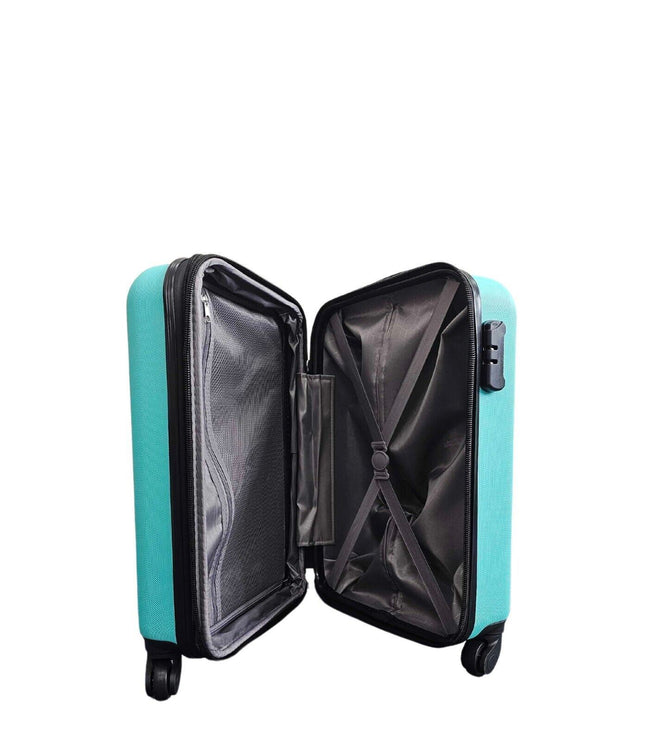 Coalville Cabin Hard Shell Suitcase in Teal