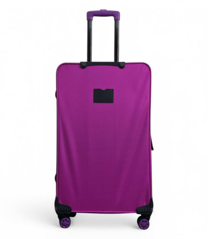 Handa Large Soft Shell Suitcase in Pink