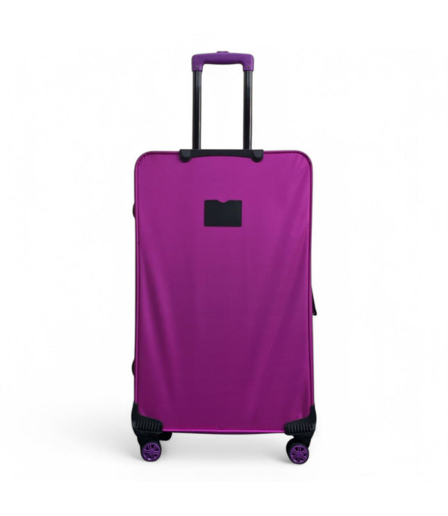 Handa Large Soft Shell Suitcase in Pink