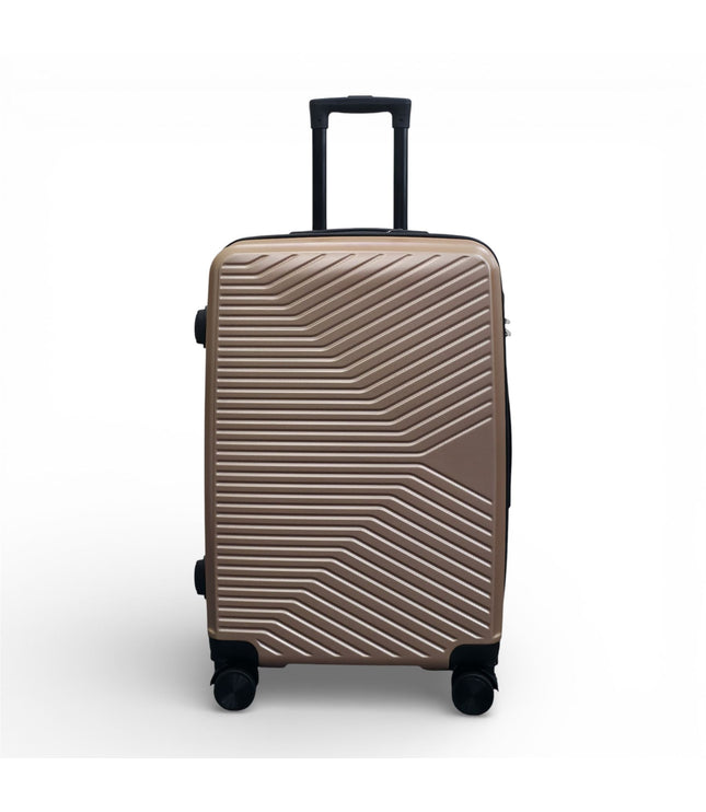Junee Medium Hard Shell Suitcase in Gold