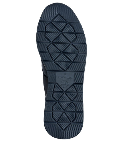 Tamaris Womens Navy Blue Fashion Lace-Up Zipped Sneakers Trainers