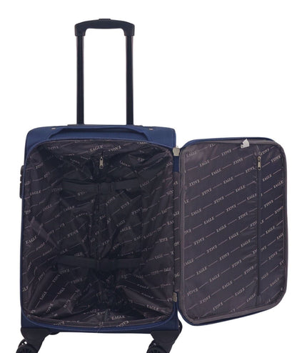 Arundel Cabin Soft Shell Suitcase in Navy