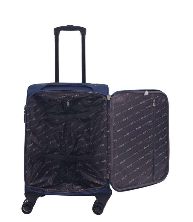 Arundel Cabin Soft Shell Suitcase in Navy