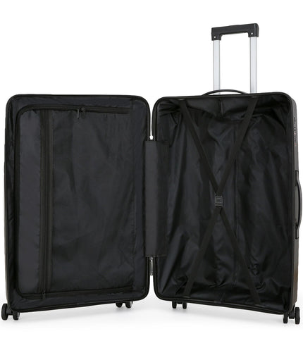 Courtenay Large Hard Shell Suitcase in Black