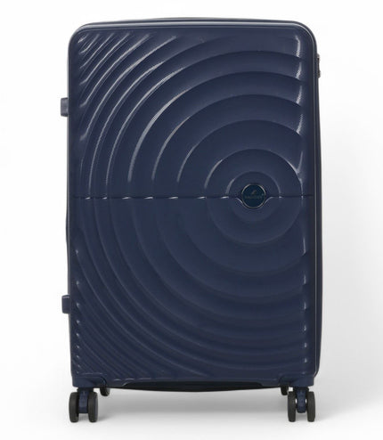Balranald Large Hard Shell Suitcase in Dark Blue