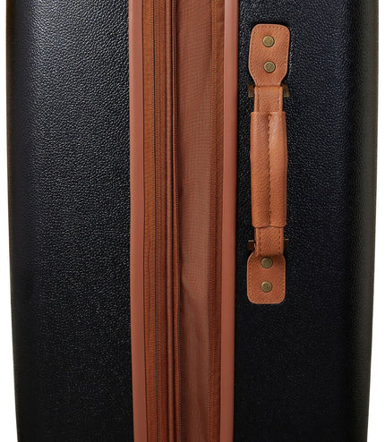 Amble Large Hard Shell Suitcase in Black