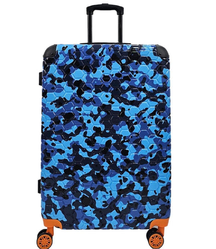 Brewood Large Hard Shell Suitcase in Blue