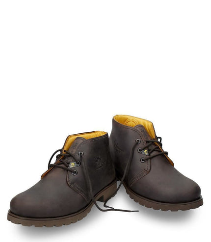 Panama Jack C2 Mens Brown Waterproof Havana Joe Lace Up Chukka Ankle Boots