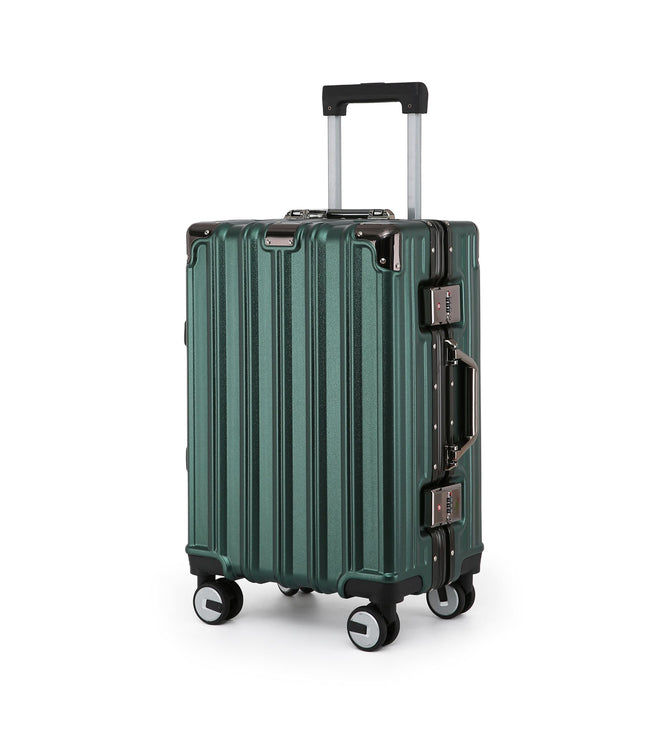 Airdrie Cabin Hard Shell Suitcase in Green