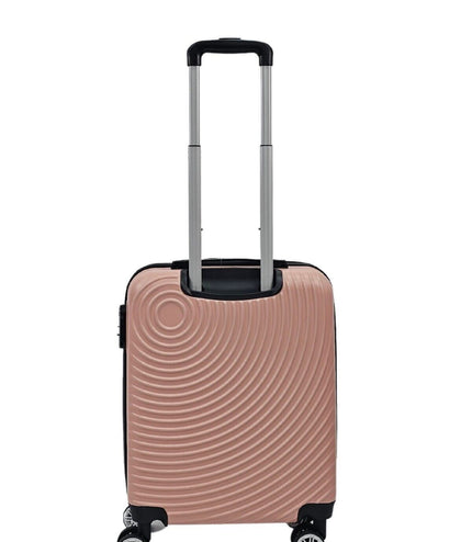 Chorley Cabin Hard Shell Suitcase in Rose Gold