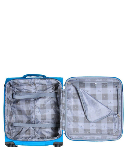 Cockermouth Cabin Soft Shell Suitcase in Teal