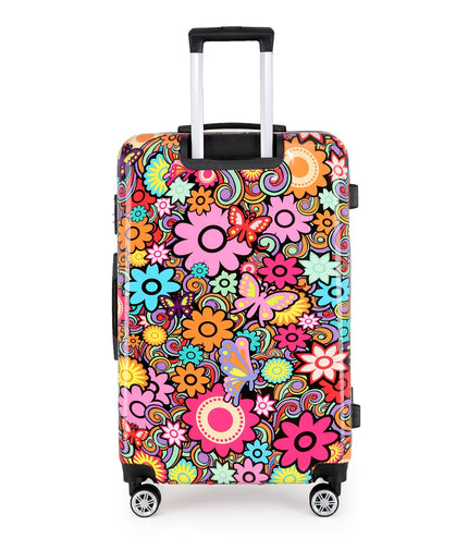 Congleton Large Hard Shell Suitcase in Flower