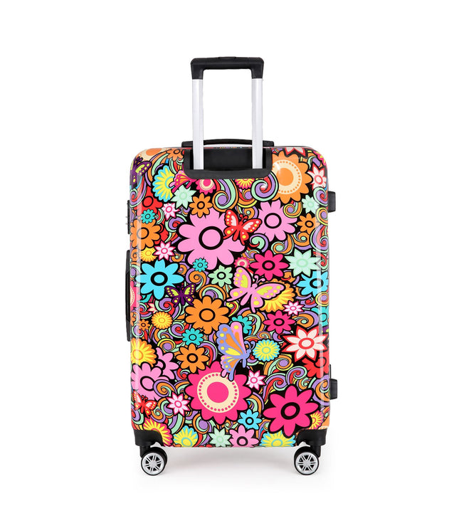 Congleton Large Hard Shell Suitcase in Flower
