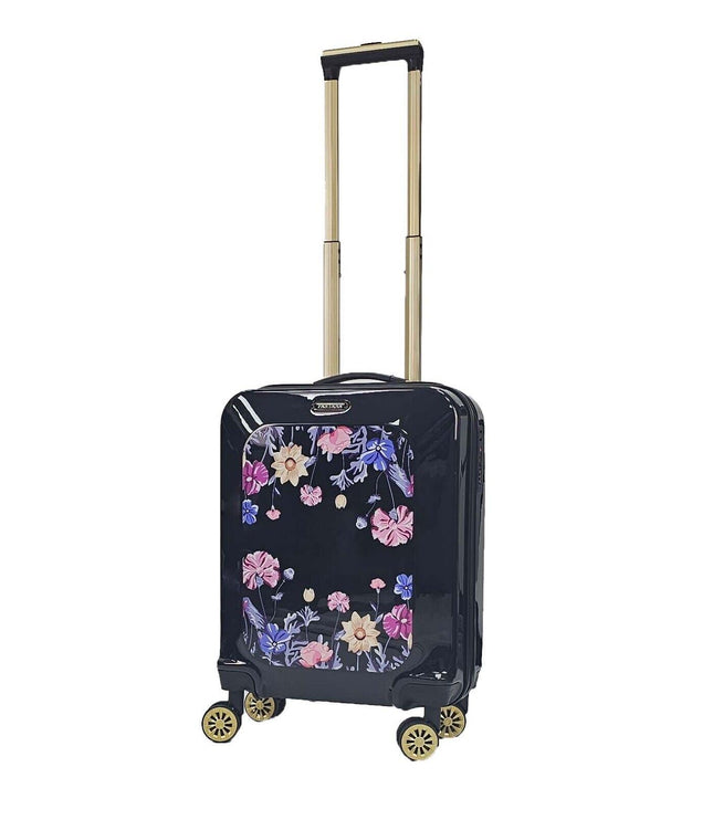 Canvey Cabin Hard Shell Suitcase in Black