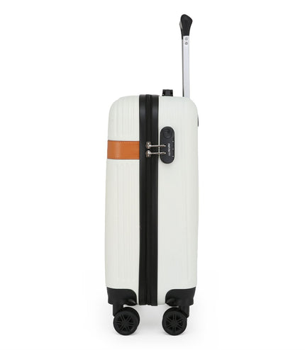 Calgary Cabin Hard Shell Suitcase in Cream