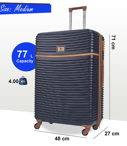 Caistor Medium Hard Shell Suitcase in Navy