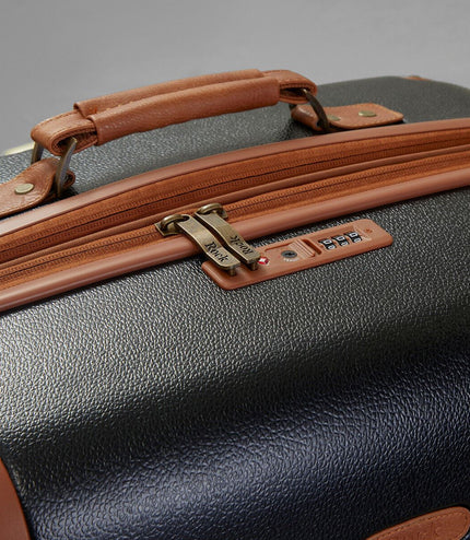 Amble Medium Hard Shell Suitcase in Black