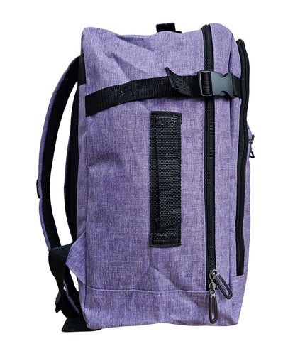 Backpack Rucksack 40x20 x25 cm Underseat Travel Cabin Bag for Easy Jet, Ryanair Lilac