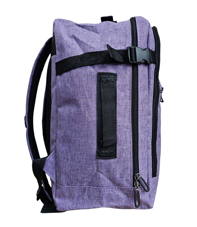 Backpack Rucksack 40x20 x25 cm Underseat Travel Cabin Bag for Easy Jet, Ryanair Lilac