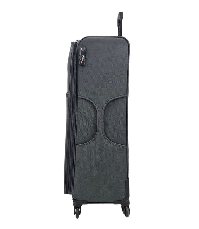 Ashford Large Soft Shell Suitcase in Grey
