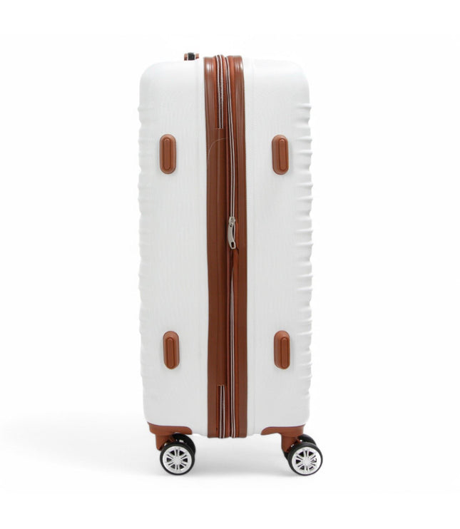 Armidale Medium Hard Shell Suitcase in Cream