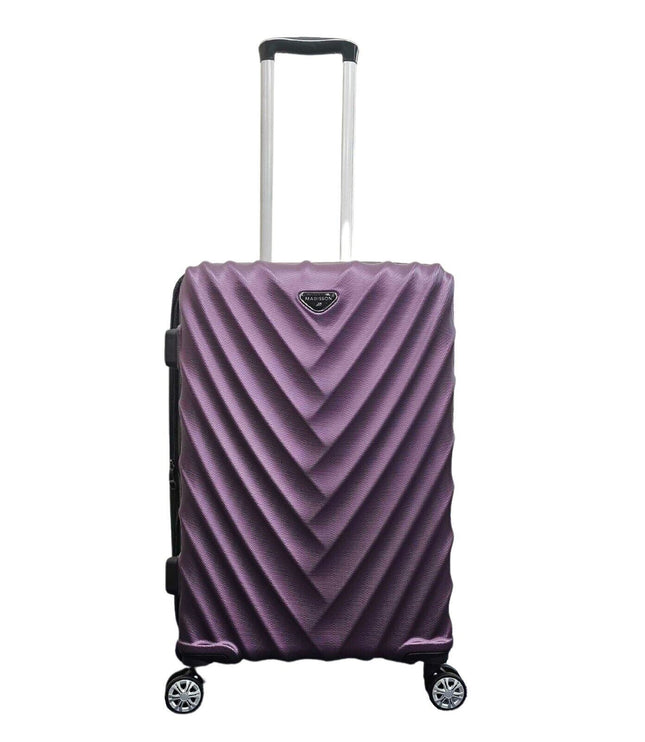 Colyton Large Hard Shell Suitcase in Purple