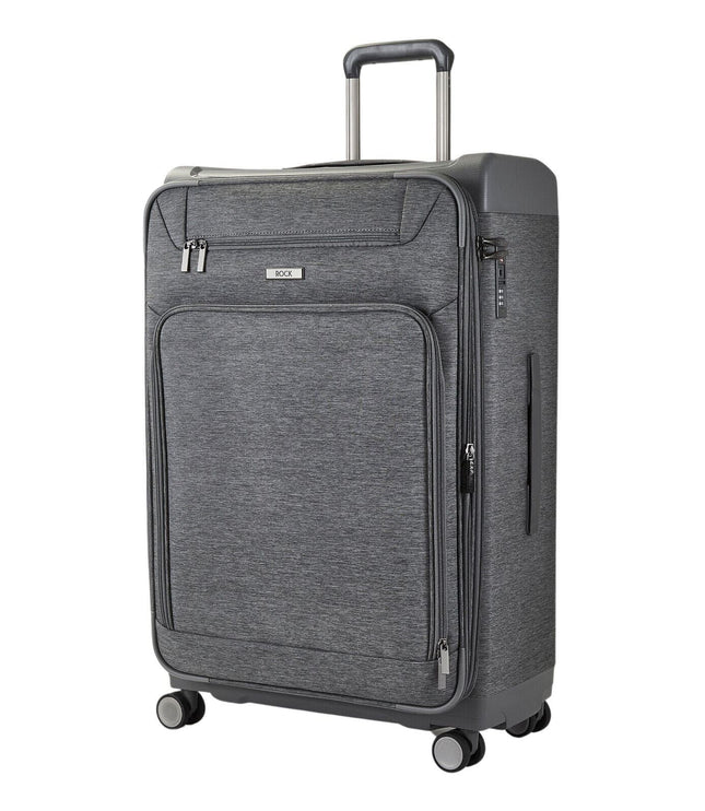 Amesbury Large Soft Shell Suitcase in Grey