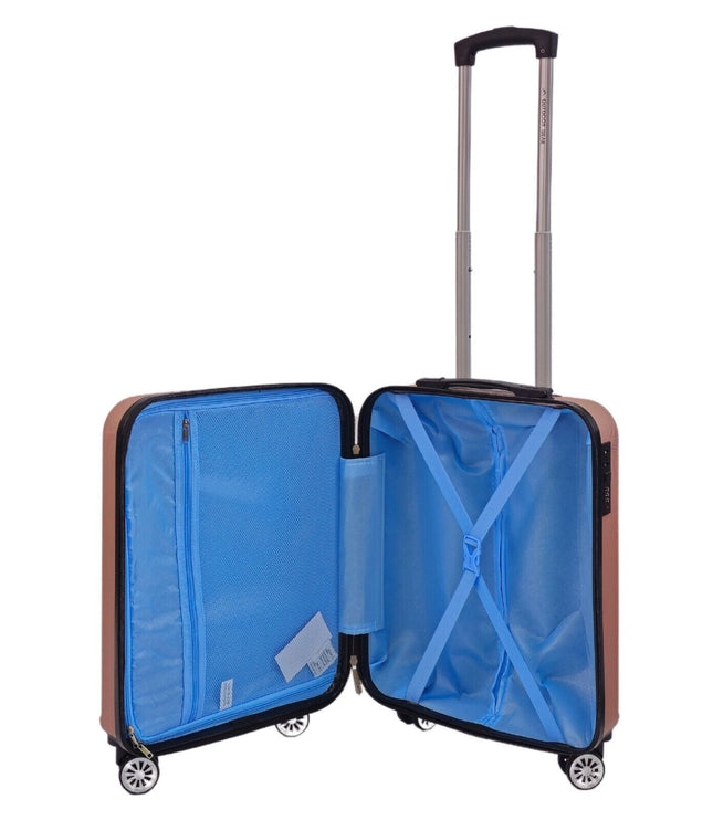 Alford Cabin Hard Shell Suitcase in Rose Gold