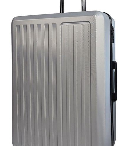 Croydon Large Hard Shell Suitcase in Silver