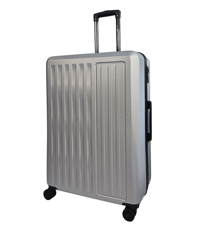 Croydon Large Hard Shell Suitcase in Silver