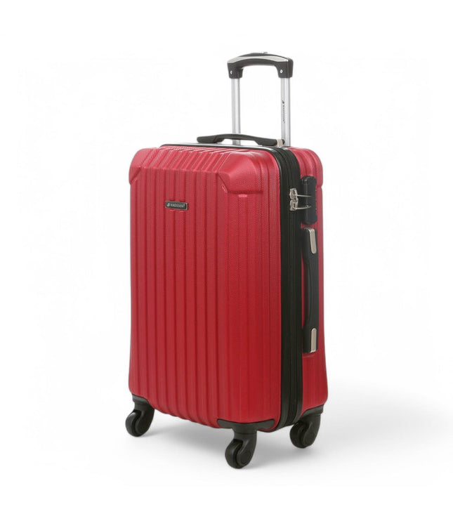 Corowa Cabin Hard Shell Suitcase in Red