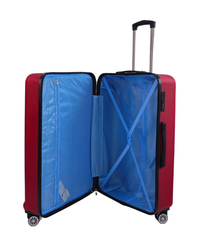 Alsager Large Hard Shell Suitcase in Burgundy