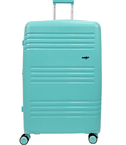 Camborne Large Hard Shell Suitcase in Teal