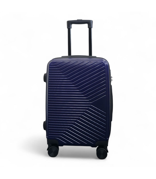 Junee Cabin Hard Shell Suitcase in Navy Blue