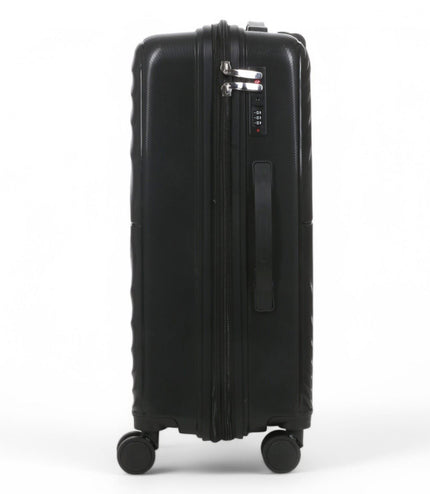 Balranald Medium Hard Shell Suitcase in Black