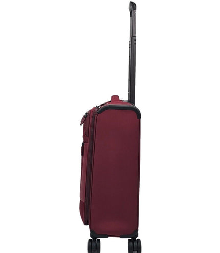 Bourne Cabin Soft Shell Suitcase in Burgundy